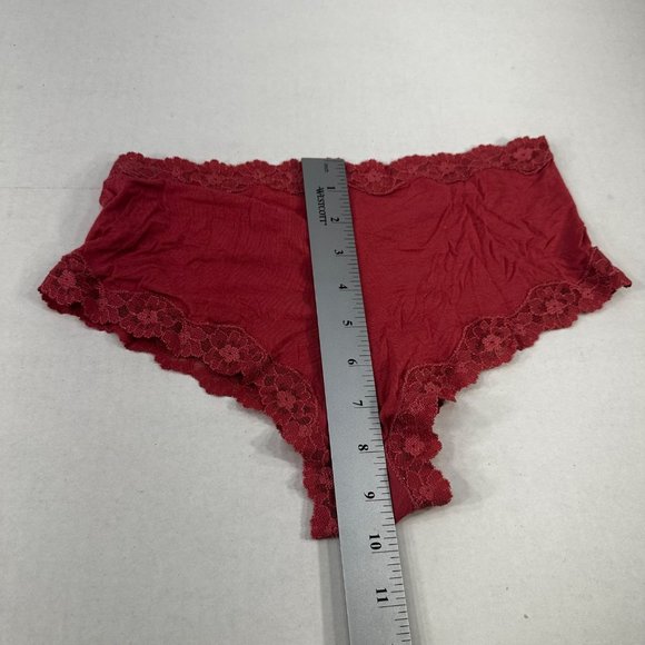 Maidenform Women's Sz 7 Large Panty Lace Waistband And Leg Openings Hi Cut NWOT - Picture 7 of 7